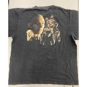 Vintage X-Men Shirt Mens Large Black Marvel Movie Wolverine‎ Storm 90s Made USA